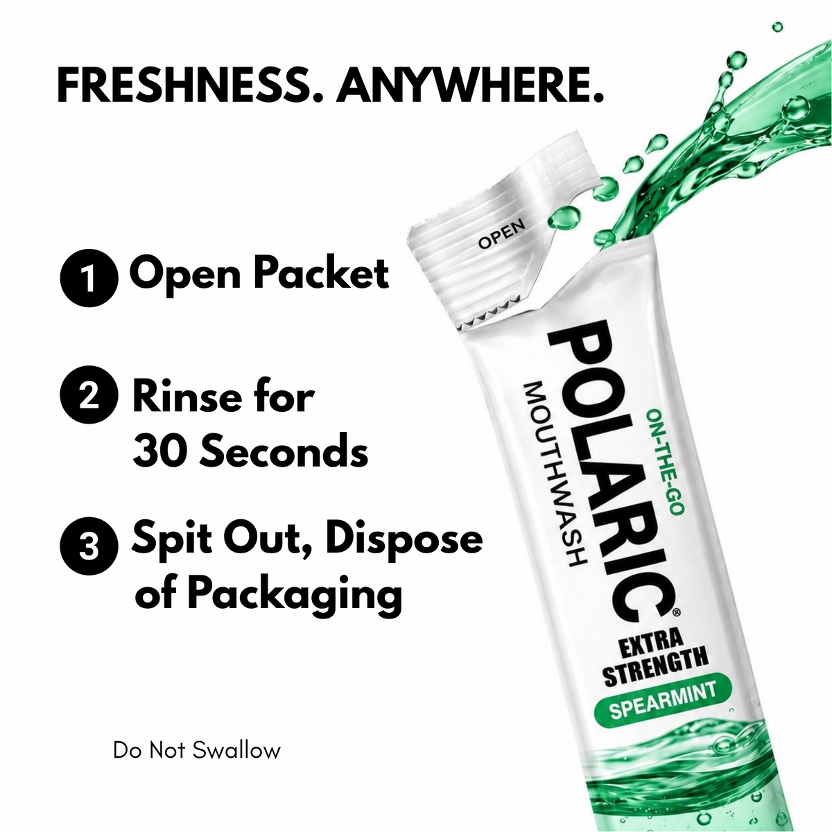 POLARIC Extra Strength Spearmint – 30 Sachets